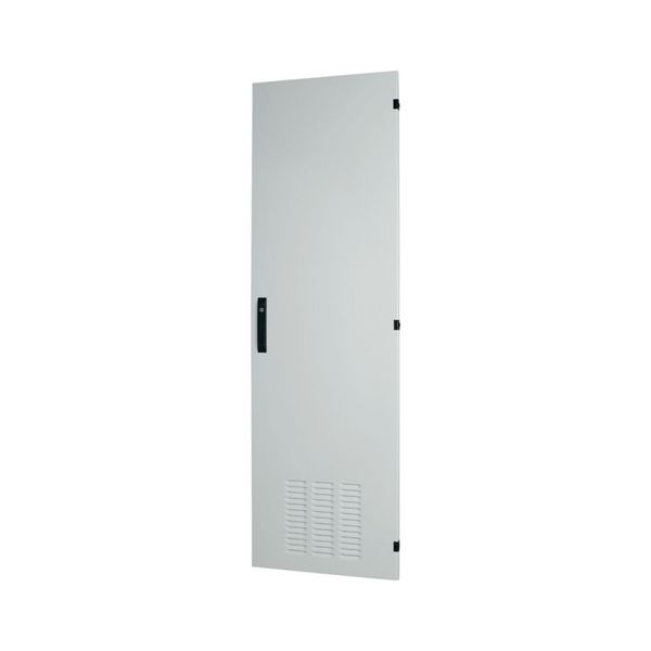 XTSZDSKV4R-H2000W600 Section wide door, ventilated, right, HxW=2000x600mm, IP42, grey image 3