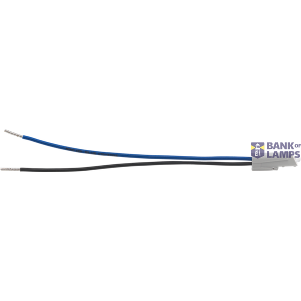 Lighting unit with wires, 230V, with white LED for switches and push b image 1
