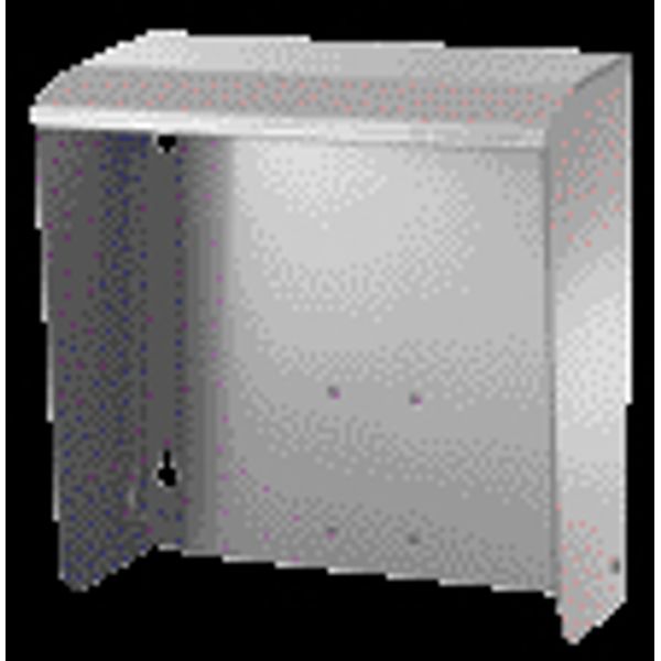 Mennekes RVS afschermkap tbv 2-AMAXX 2/3 image 1