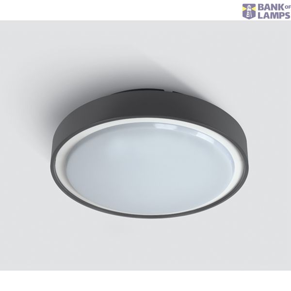 ANTHRACITE PLAFO 16W WW IP65 230V image 1