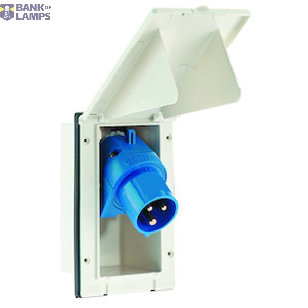 TCD 6h 16A 3P 230V IP44 Inb Car Wit image 1