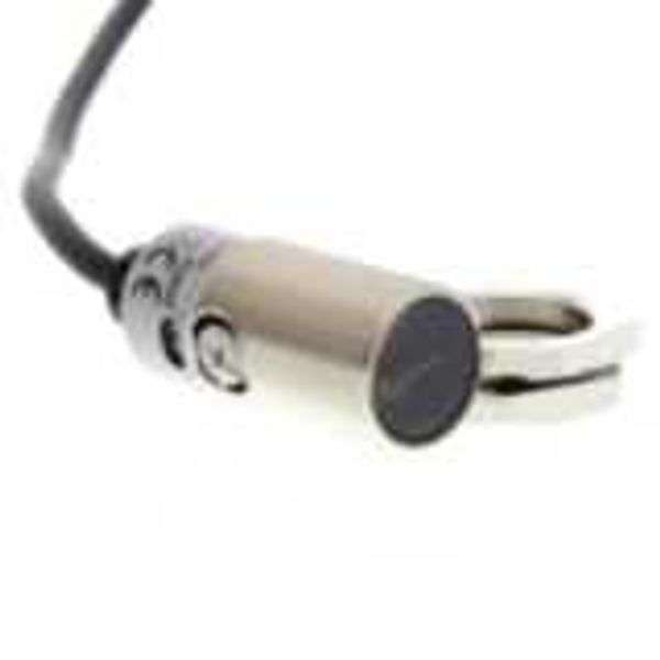 Photoelectric sensor, M18 threaded barrel, metal, red LED, diffuse, 10 E3FB2003H image 1