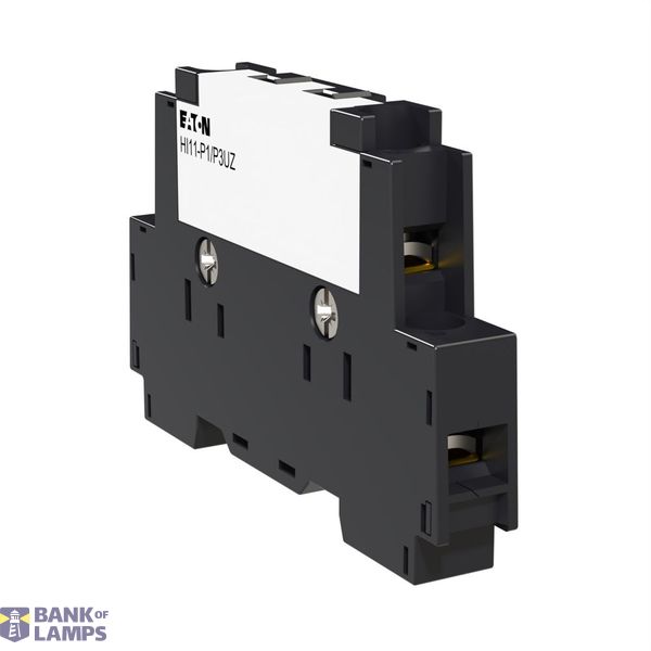 Auxiliary contact, 1 N/O, 1 NC, For use with P1, P3, intermediate image 1