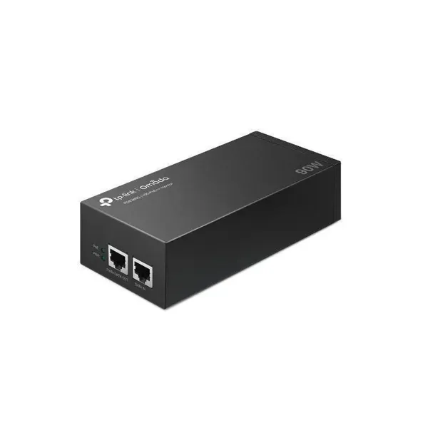 TP-LINK – POE380S – Gigabit PoE injector, 802.3af/at/bt, 90 W image 1