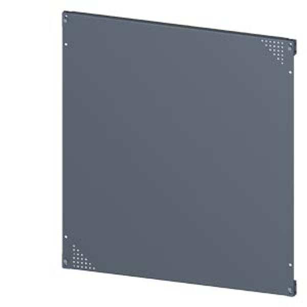 SIVACON, mounting plate, mounting with bracket, perforated, H: 800 mm, W: 800 mm image 1