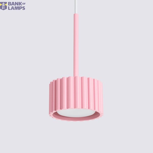 Pendant lamp AURA 1 pink Gx53 image 12