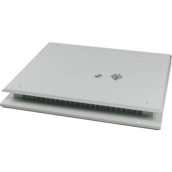XTSZPTAV-W1000 Top plate for OpenFrame, ventilated, W=1000mm, IP31, grey image 2