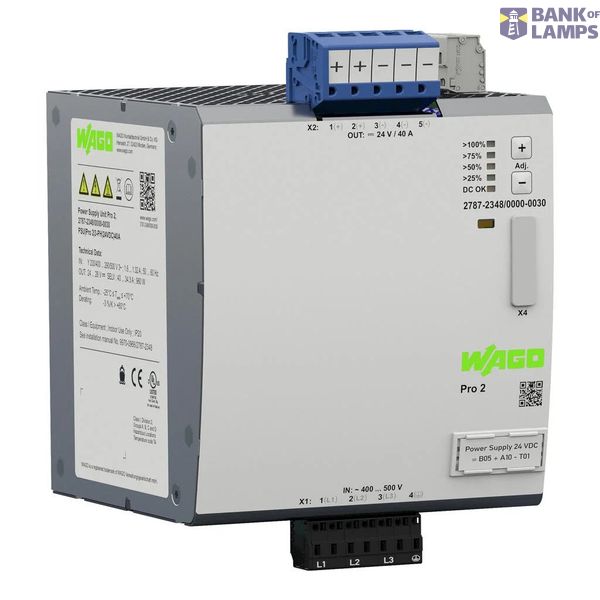 PSU Pro 2 3-phase 24 VDC output voltage 40 A output current image 1