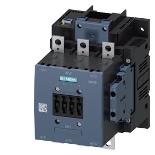 Contactor, AC-3e, 55 kW/400 V, 24 V DC, 0.7-1.25*Us, 2 NO + 2 NC, 3-pole image 1
