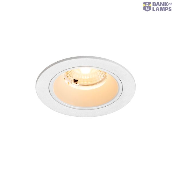 NUMINOS© S recessed ceiling light 3000K 40ø IP20 round wh image 1