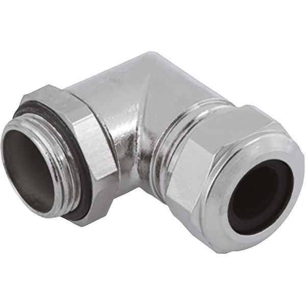 Cable gland Progress brass W90 M12x1.5 Cable Ø 5.0-6.5 mm image 1