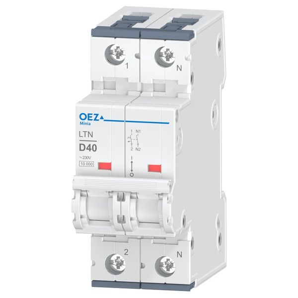 Miniature circuit breaker LTN-40D-1N image 1