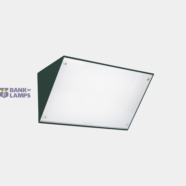 Wall fixture IP65 Curie Small E27 15W Fir green image 1
