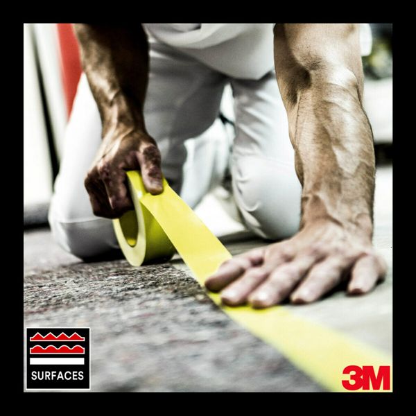 3M™ Duct Tape 399,  Brick & Concrete, Yellow, 44 mm x 50 m, 1 Roll/Pac image 5