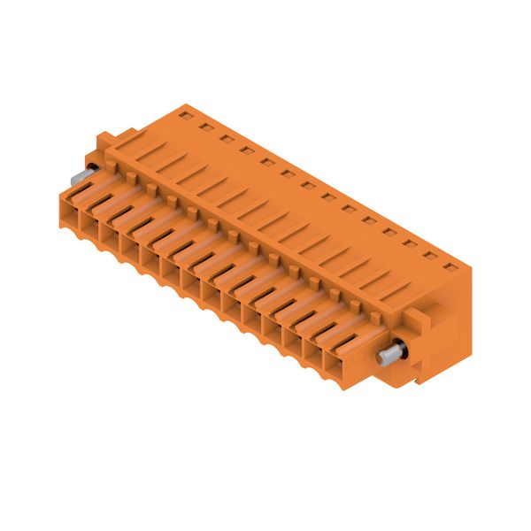 PCB plug-in connector, female plug, 3.50 mm, Number of poles: 14, 180°, Tension-clamp connection, Clamping range, max. : 1.5 mm², Box image 2