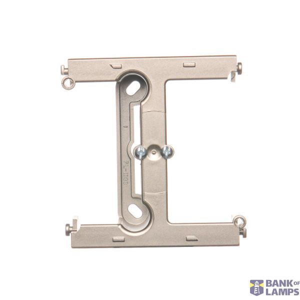 Surface-mounted box - an element extending a single box folded to multiple frames, satin, metallized image 1