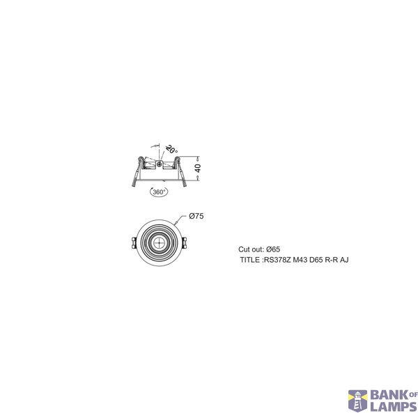 RS378Z M43 D65 R-R AJ EU image 1