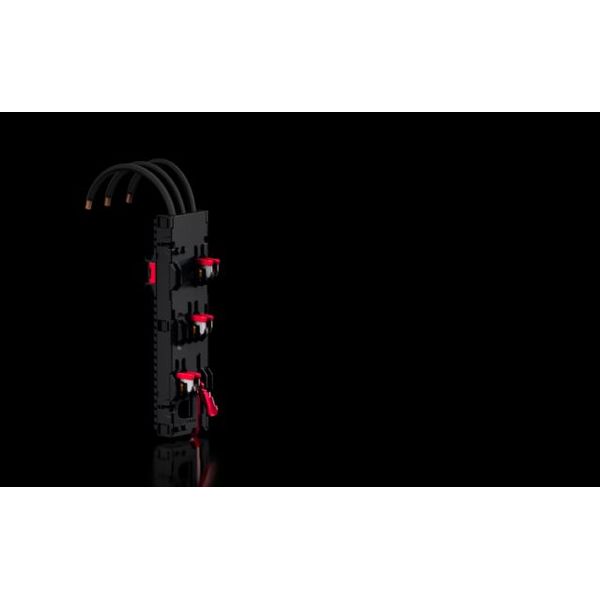 RX component adaptor 80 A AWG 4, 3-pole, W: 54 mm image 1