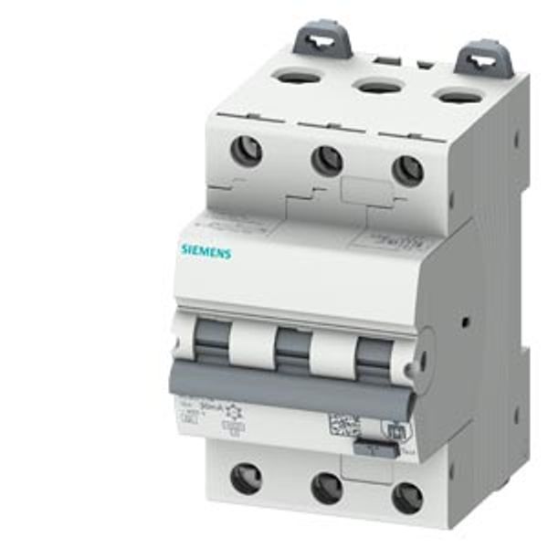 RCBO, 6 kA, 3-pole type A, 30 mA, B char., In: 32 A Un: 400 V image 1