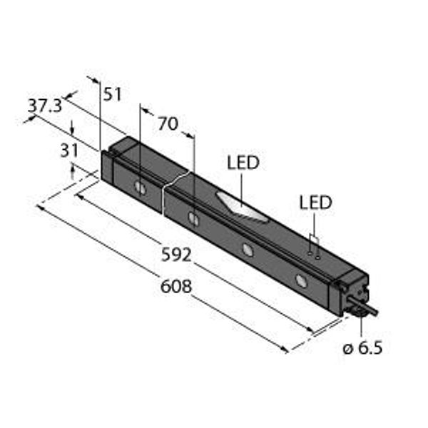 Pick-to-Light Placement Sensor   PVL500P image 1