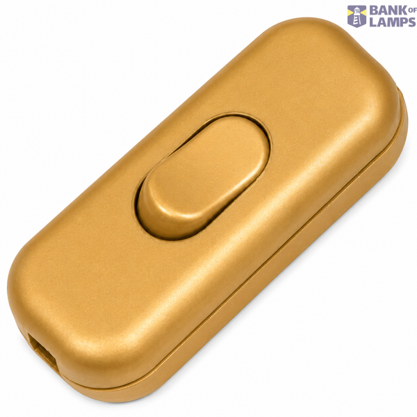 Cord Switch 1P 2A 250V Gold Thorgeon image 1