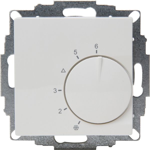 HK07 Room thermostat break contact, 2300 W, pure white image 1