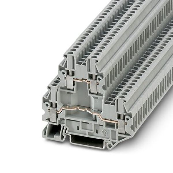 UTTB 2,5-BE - Double-level terminal block image 1