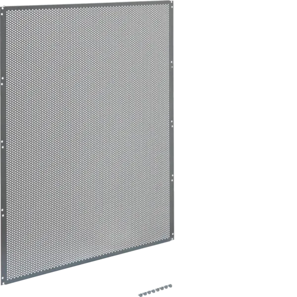Mounting plate univers, for telcommunication,2field, for enclosure height 800mm image 1