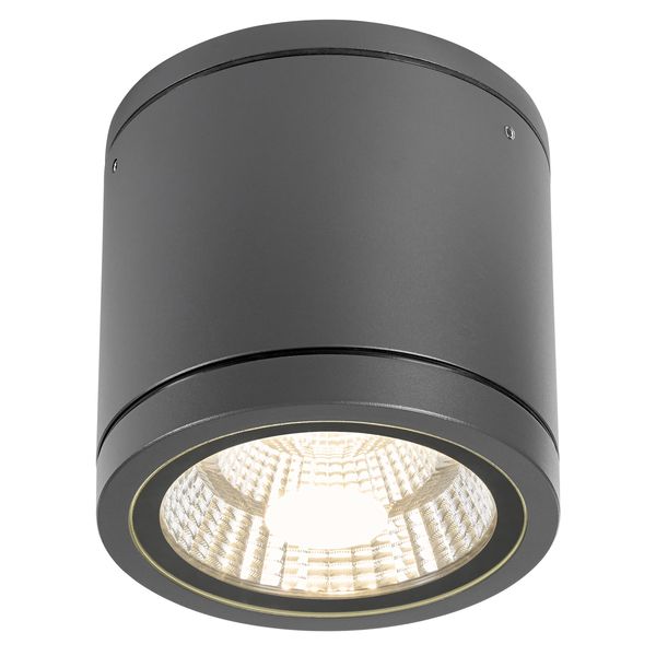 ALMERIA Medium 23W 1429lm 3000K 230V LED IP54 anthracite image 1