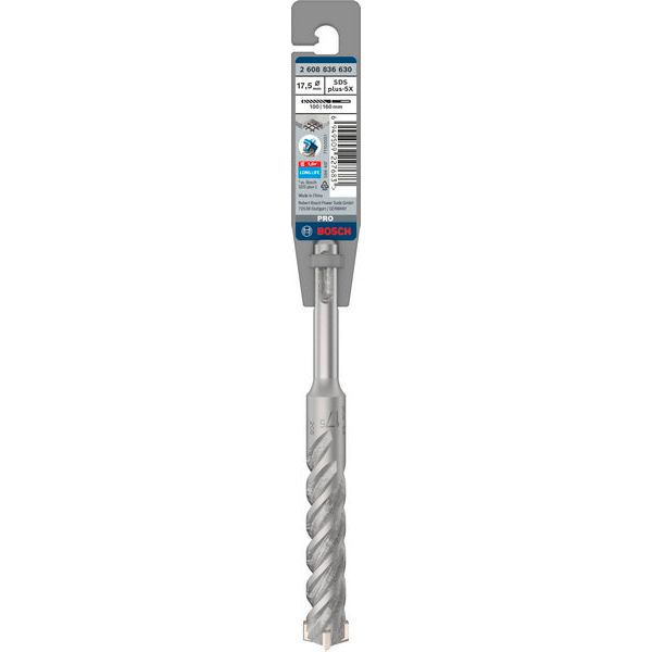 Hammer drill bit SDS plus-5X 17.5x115x175 mm image 1