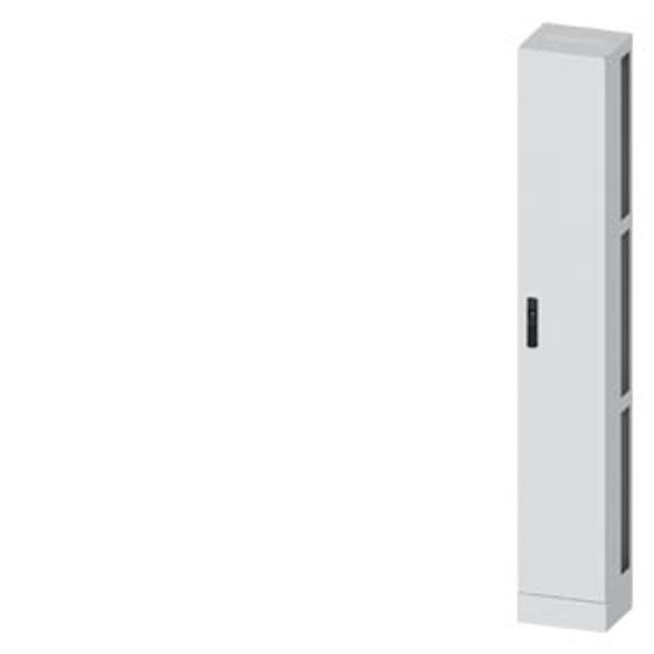 ALPHA 630, floor-mounted cabinet, with open side panel, IP55, protection class 1 image 1