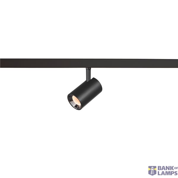 NUMINOS® XS 48V TRACK DALI, spot, black / chrome, 8.7W, 670lm, 2700K, CRI90, 55° image 1