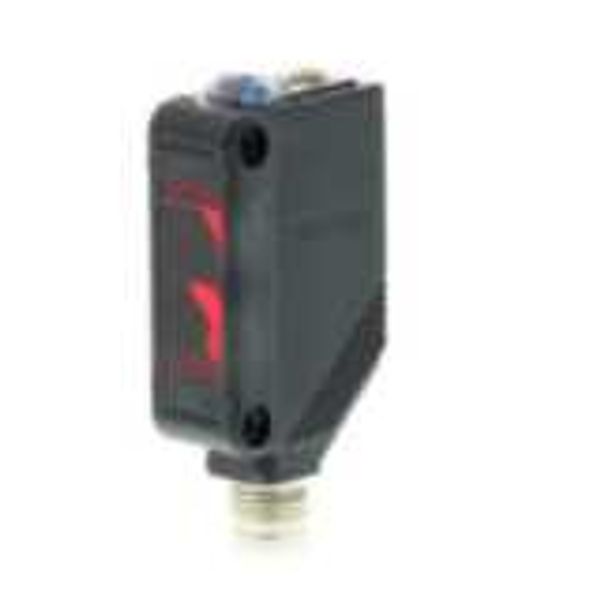 Photoelectric sensor, rectangular housing, red LED, retro-reflective, E3Z 7214E image 2