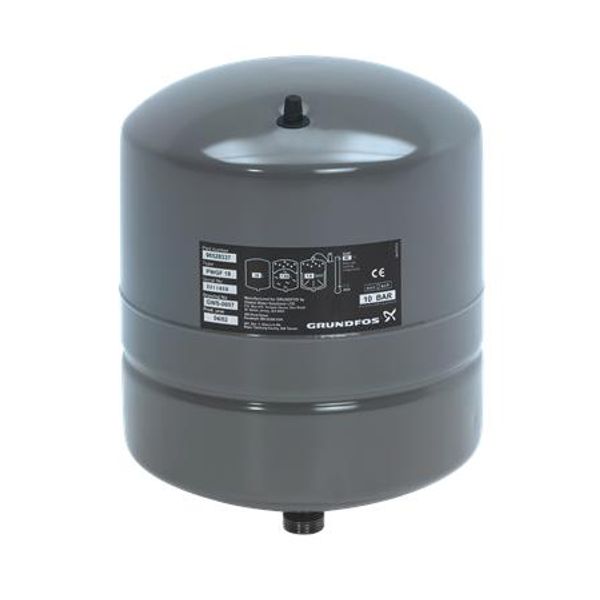 Expansion tank GT-H-18 PN10 G1 V, vertical, diaphragm image 1