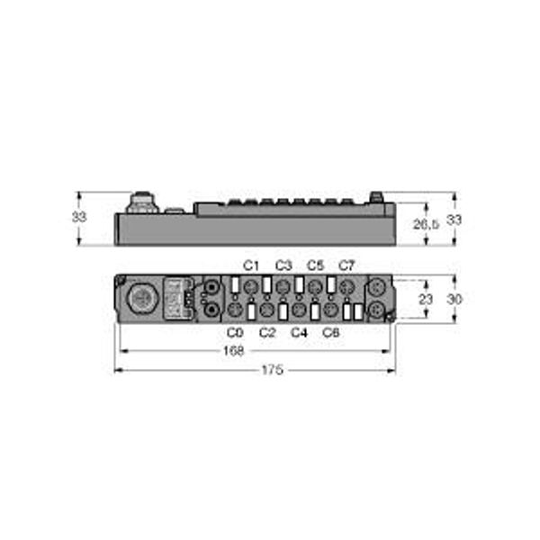 piconet Coupling Module for PROFIBUS-DP 4 Digital PNP Inputs Filter 3 ms   SDPL-0404D-0003 image 1