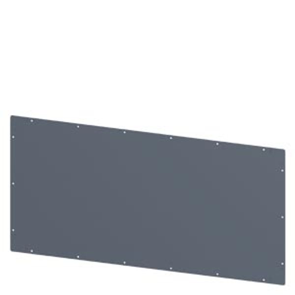 SIVACON, roof, EMC, IP40, W: 1200 mm, D: 600 mm, zinc-plated image 1