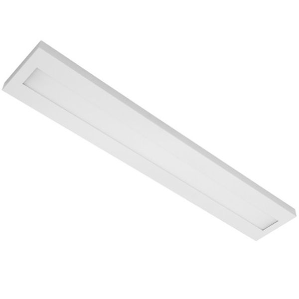 MODUS G, 1x LED  , rectangular, 1500mm,  opal cover, surface, LED 840, 1400mA not dimable image 1