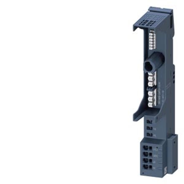 BaseUnit ET 200SP HA for motor starter with infeed 500 V image 1