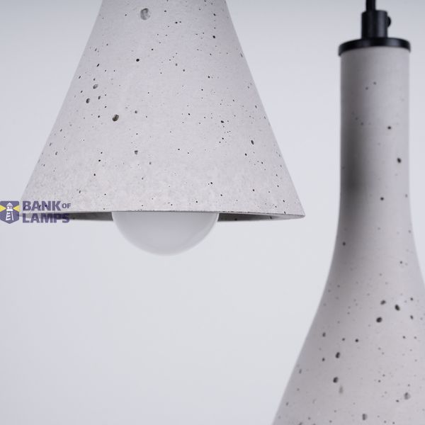 HANGING LAMP REA 3P CONCRETE E14 3X12W IP20 image 9