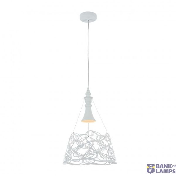 Pendant Elva Pendant Lamp White image 4