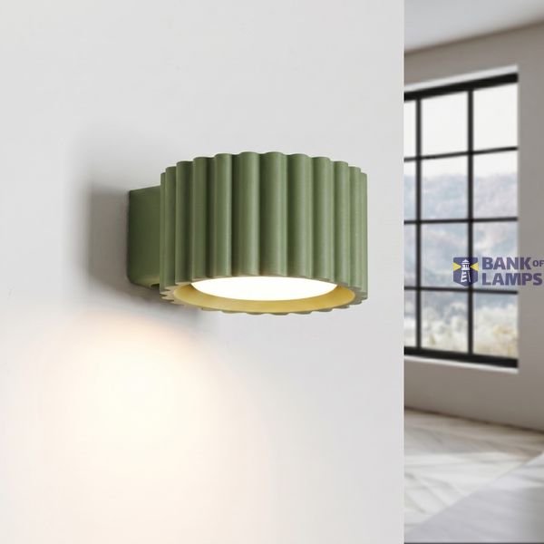 Wall lamp AURA olive green Gx53 image 2