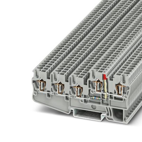 STIO 2,5/4-3B/L-LA24RD/O-M - Initiator/actuator terminal block image 1