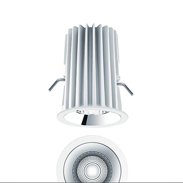 DIAMO R68 1500-930 BC FL-DAL WH - LED ceiling-recessed luminaire image 1