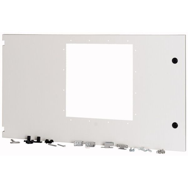 XTMPIX40FD-H550W1000 Front door for IZMX40, fixed, HxW=550x1000mm, IP55, grey image 1