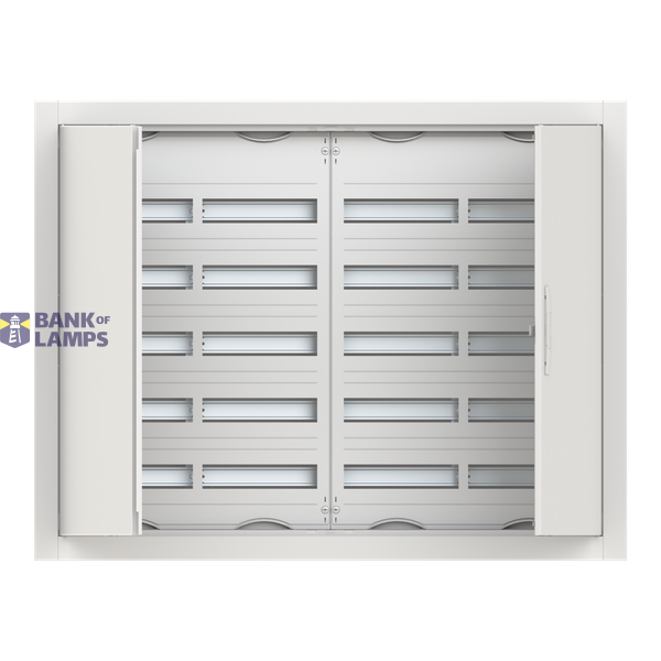 LFJW/A.1.55.1-914 | Cover 1-fold shutter icon, arrows | BASIC55 |914 WHITE image 1