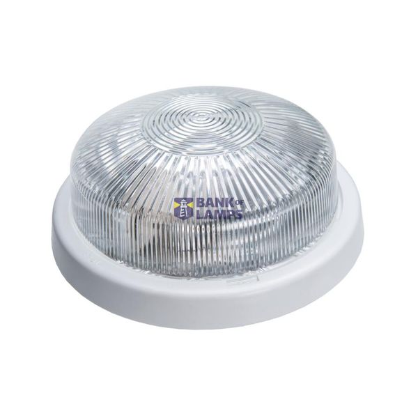 STAR, LED, 12W, 4000K, 1200lm, white-polypropylene, cover mat-glass, IP44 image 1
