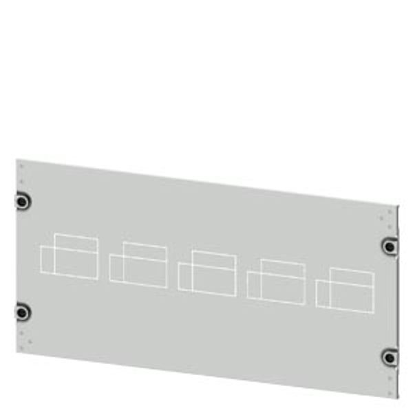Masking frame 3VA10 (100 A), 3VA11 (160 A), 4-pole, fixed-mounted, plug-in design, drive: direct, front-mounted image 1
