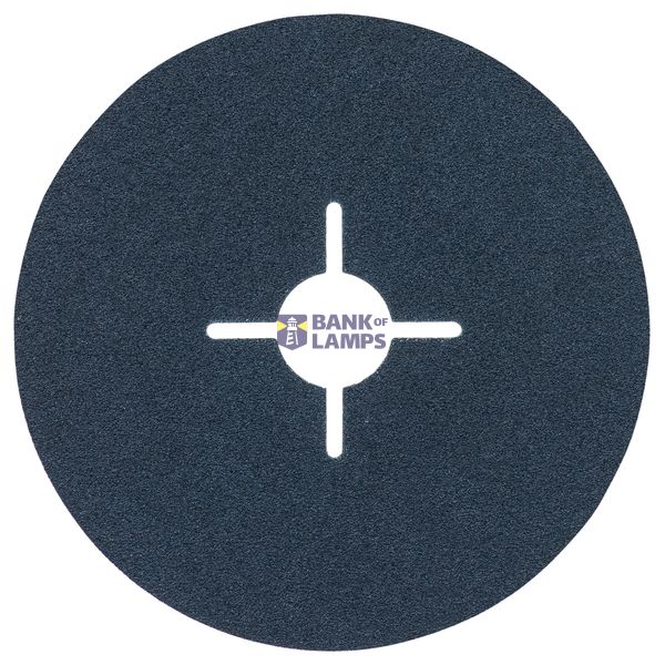 Fibre sanding disc R574, Best for Metal D= 125 mm; G= 120 image 1