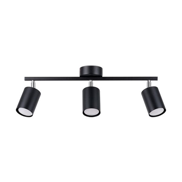 CEILING LAMP LEMMI 3 BLACK GU10 3X40 IP20 image 1
