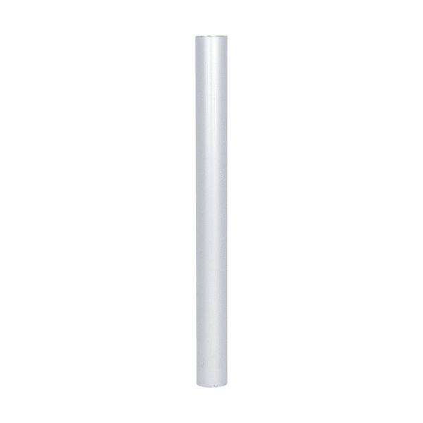 Extension tube for metal base, anodised aluminium, fixed non-stackable sections. 200mm/7,87” image 1